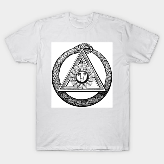 Pyramind of the Sun T-Shirt by vintage-glow
